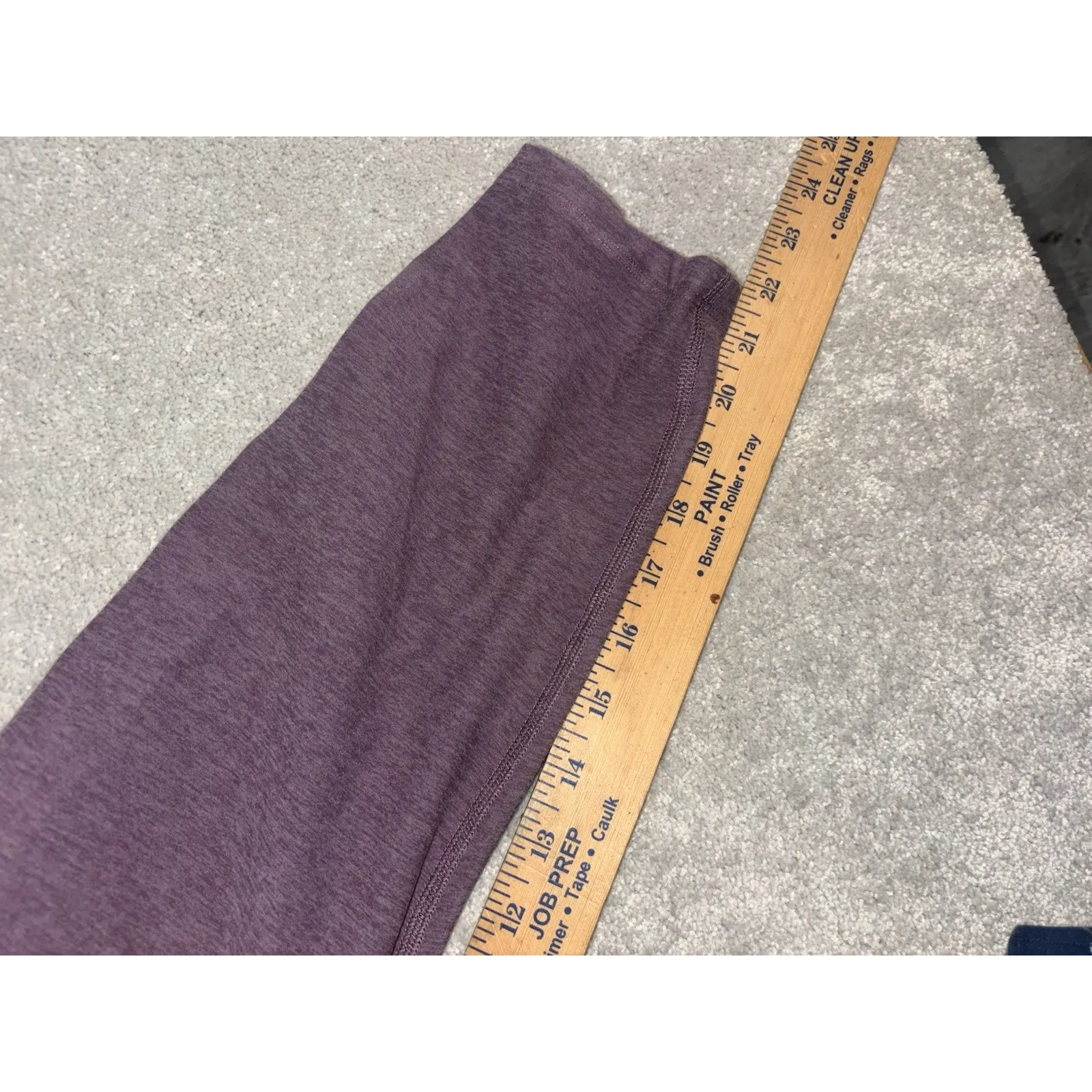 beyond yoga X peloton leggings‎ cropped 3x purple space dye Pockets - Image 8