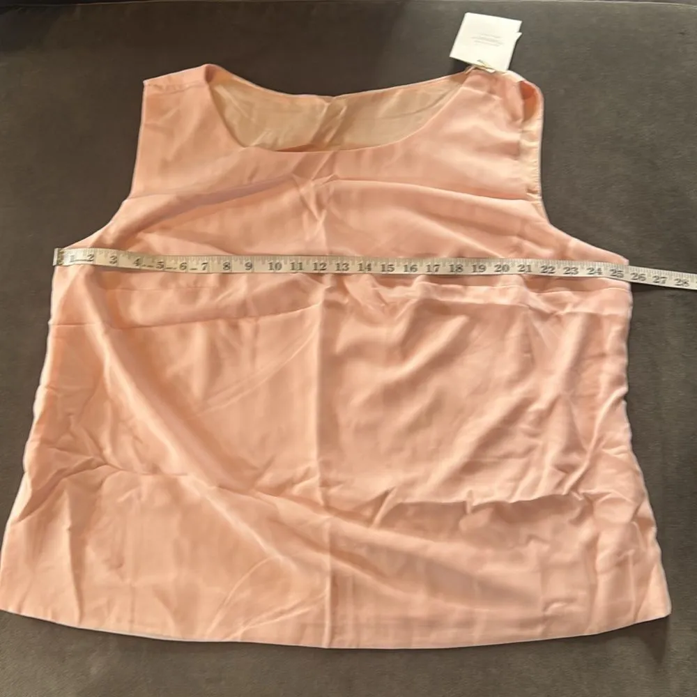 Pink Chiffon 3 Piece Formal Pant Suit Set Mother of the Bride Size 26W **READ - Image 6