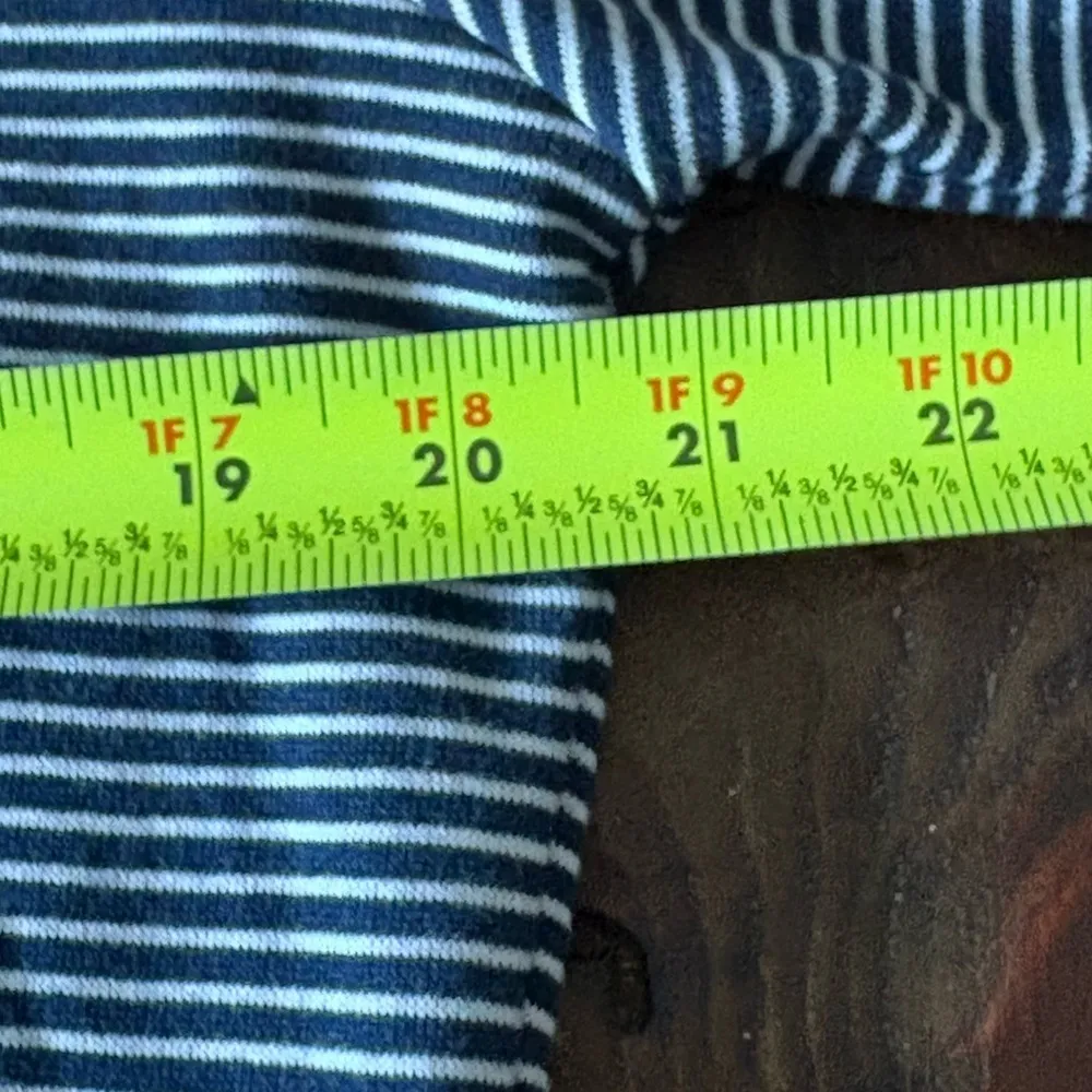 State Of Mind Sweater Wmns M Blue Stripe Organic Cotton Blend
Pullover NWT Blue Size M - Image 6