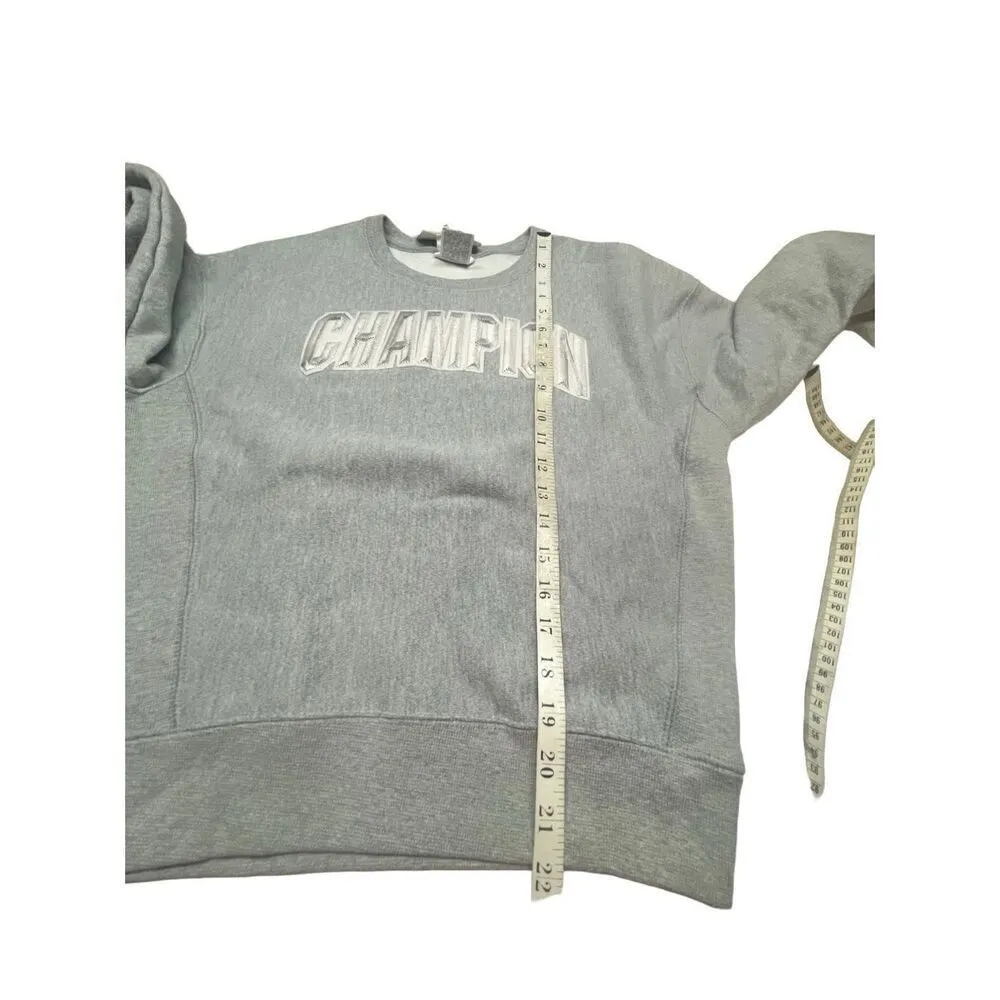 Champion Womans Reverse Weave Crewneck Sweatshirt Embroidered Sz S NWT - Image 7