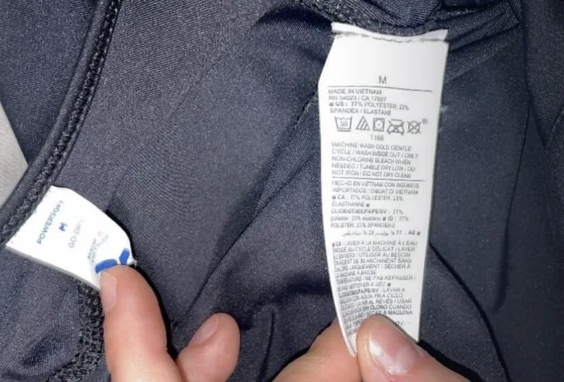 Old Navy Activewear Black Bodysuit - Image 2