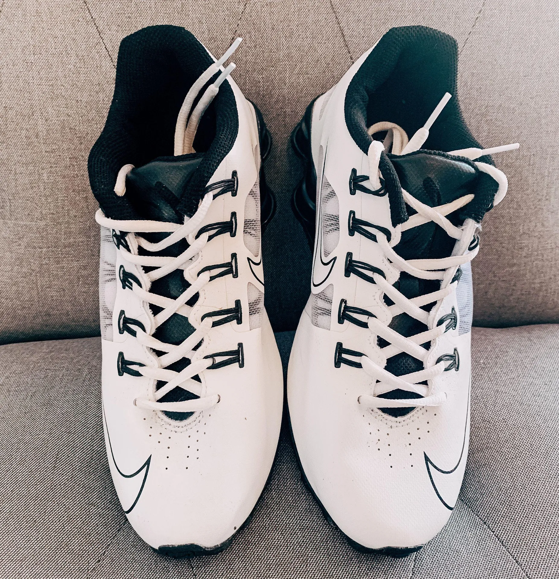 Nike Woman’s White  Shocks - Image 3