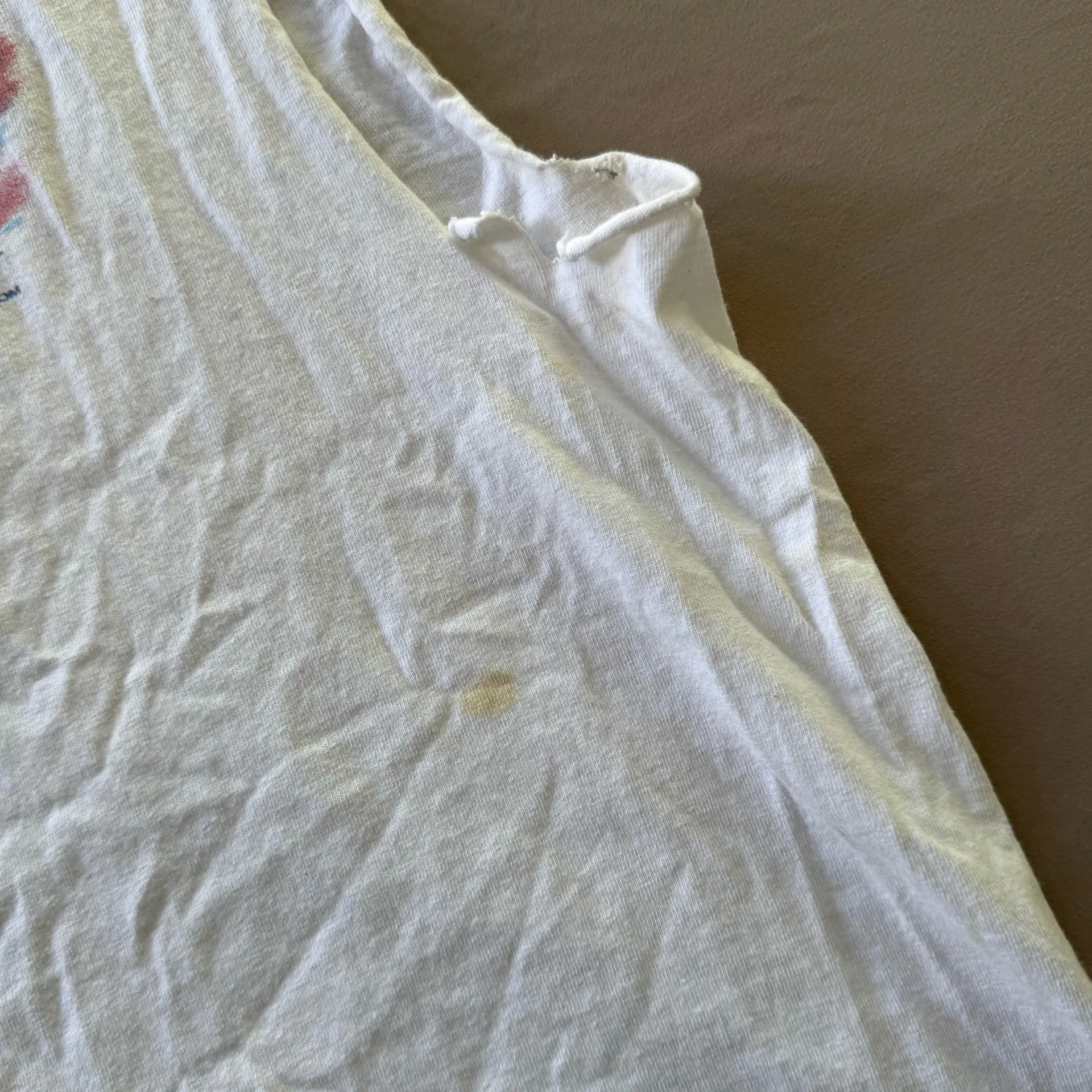 Reel Life Art Patriotic Fishing Muscle Tee White Size XL - Image 6