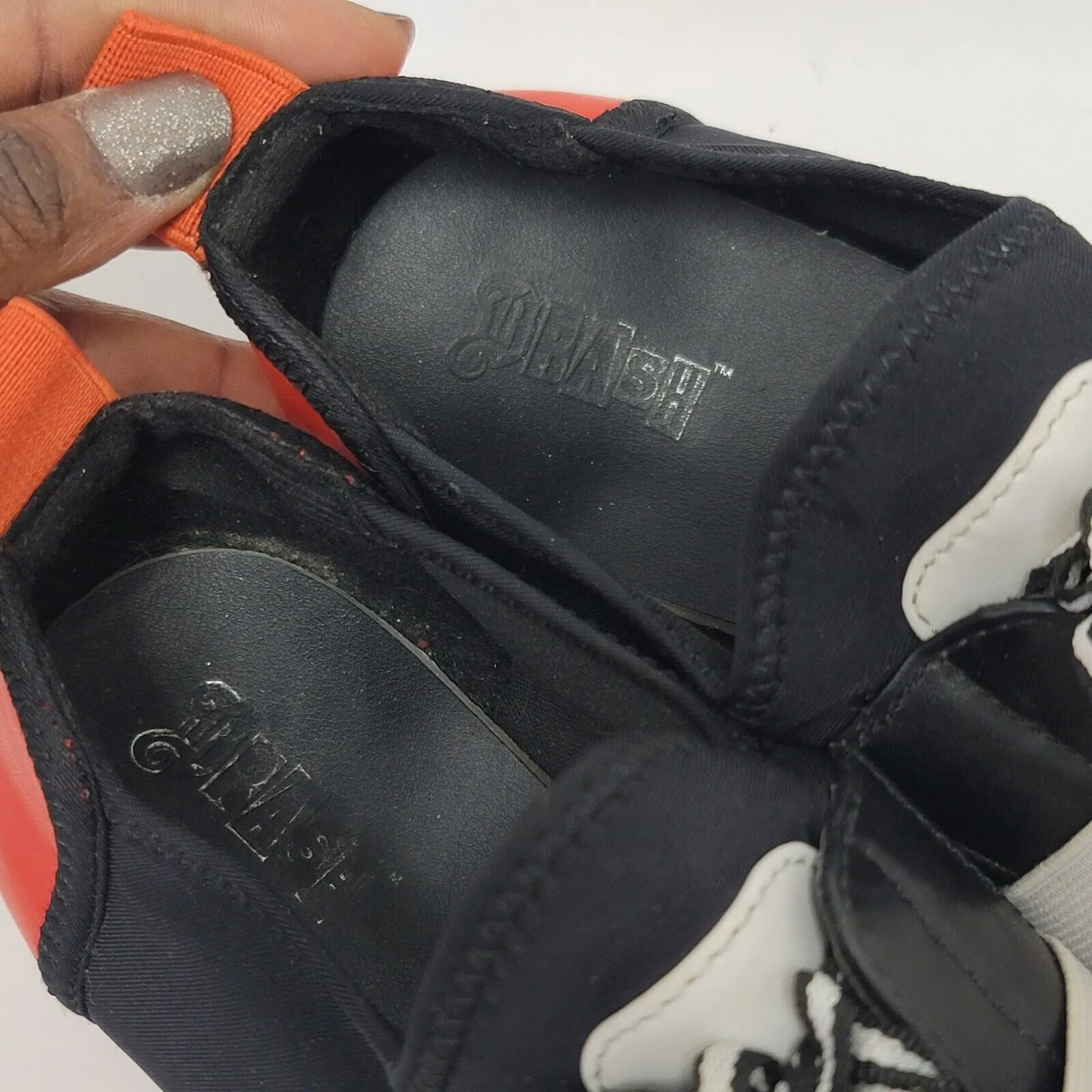 Brash Cody Black Red White Women's Multicolor Fashion Sneakers Shoes Size 9 - Image 8