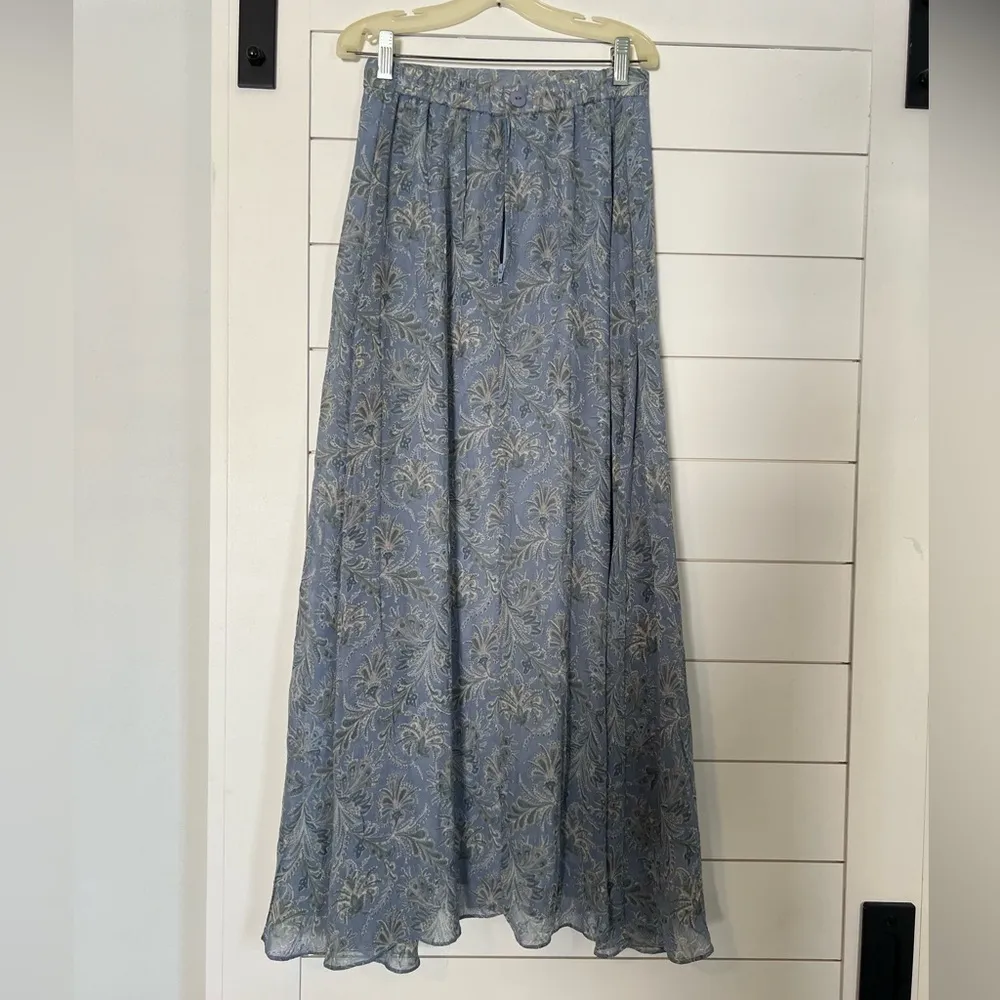 Patterned skirt Blue Size 8 - Image 3