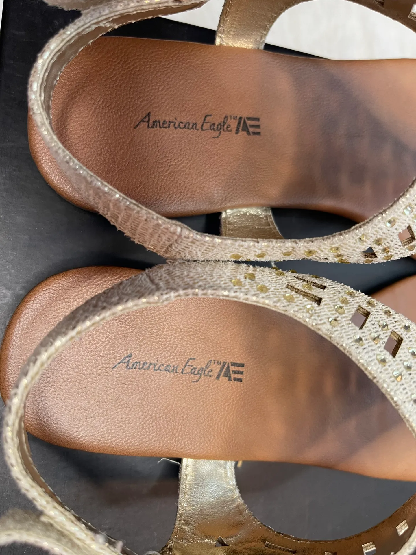 Gold Sandals - Image 8