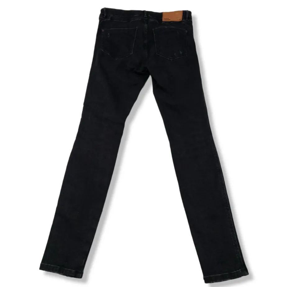 ZARA  Jeans Size 6 Trafaluc Denimwear Skinny Jeans Stretch Distressed Destroyed  - Image 2