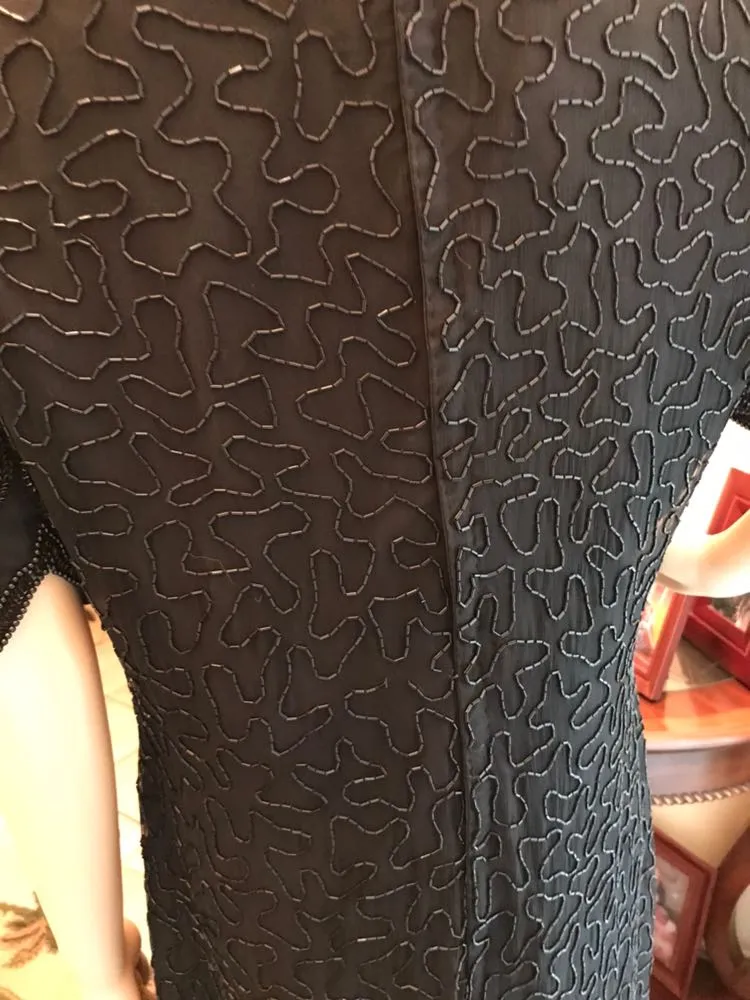 Beaded Sequence  Vintage Dress - Image 5