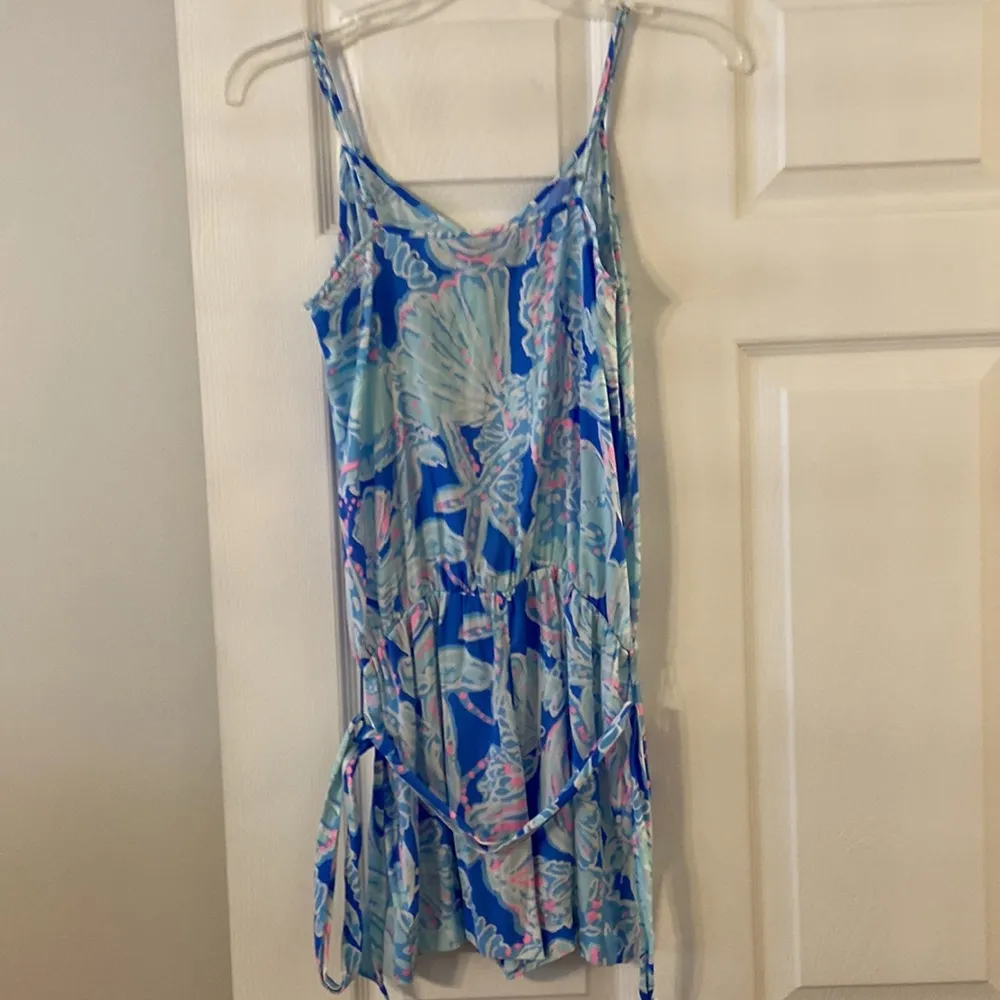 Lilly Pulitzer Romper size XS excellent condition adjustable sting length 25” - Image 5