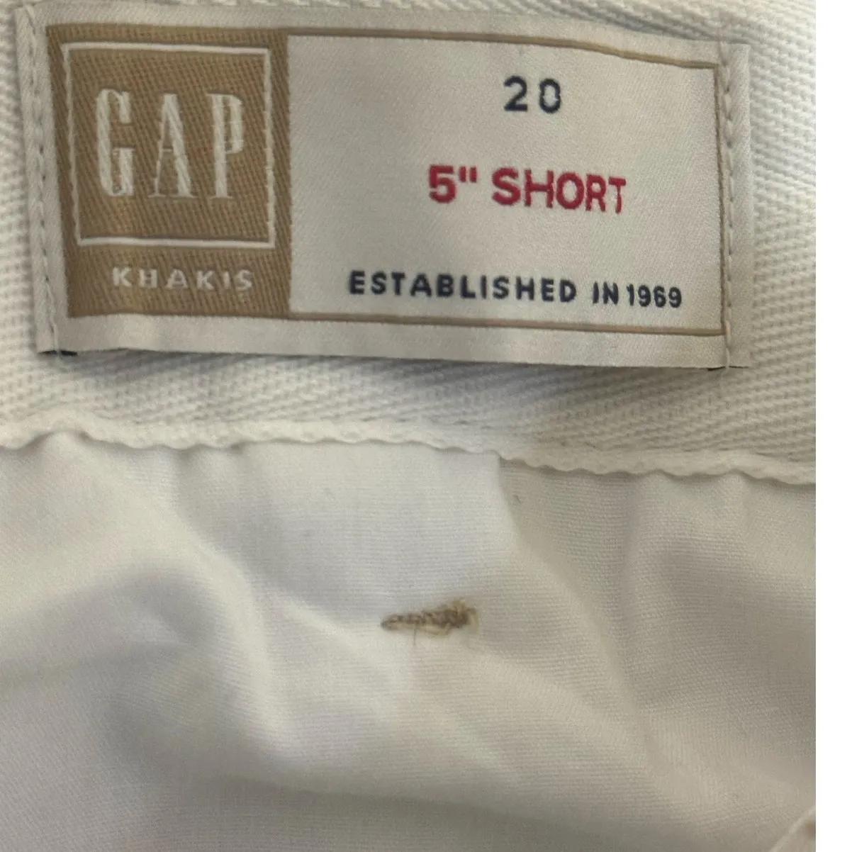 Gap · Size 20 · Olive Green · Army Style · Canvas Utility Shorts · 5" Inseam - Image 4