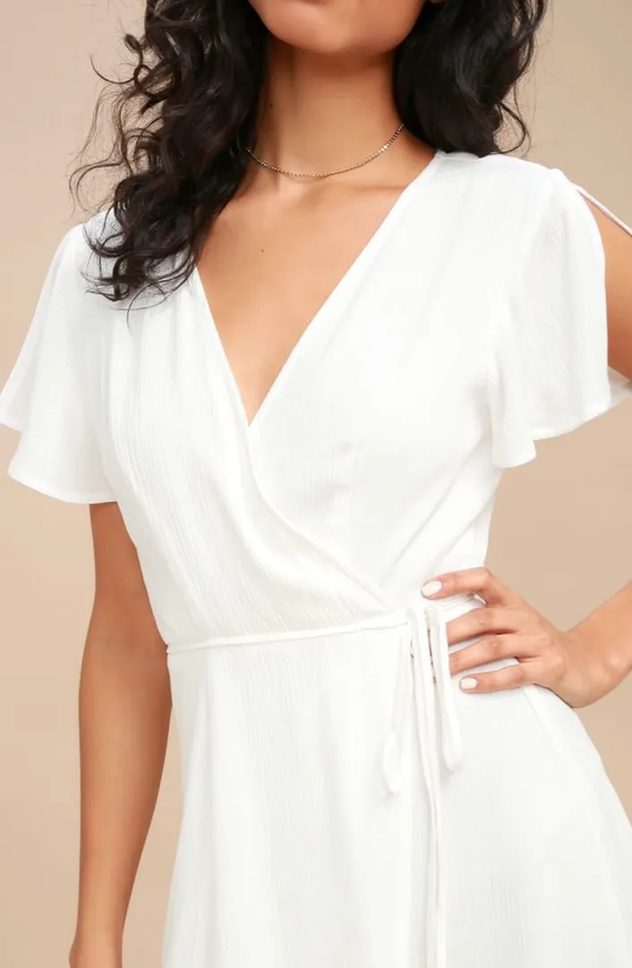 Lulus White  Mini Dress - Image 4