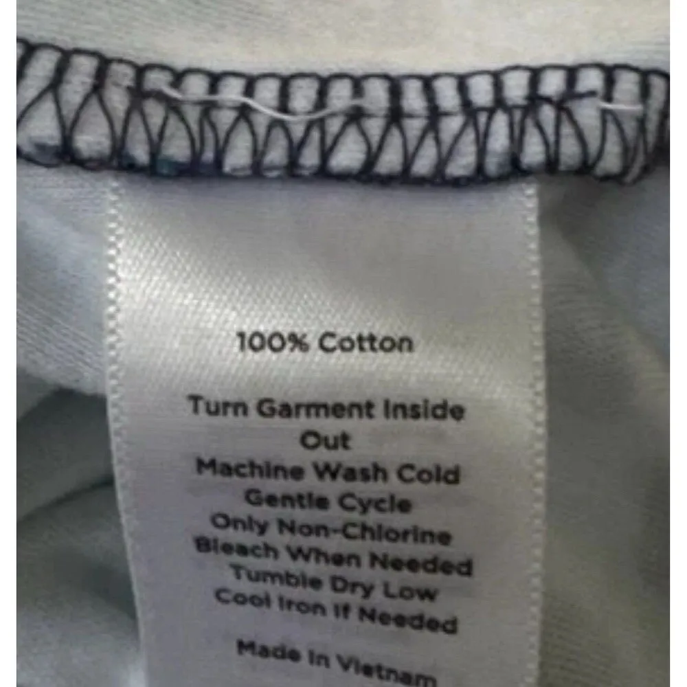 Talbots dress blue portrait picture collar classic Geometric Size XL Resort Zip - Image 6