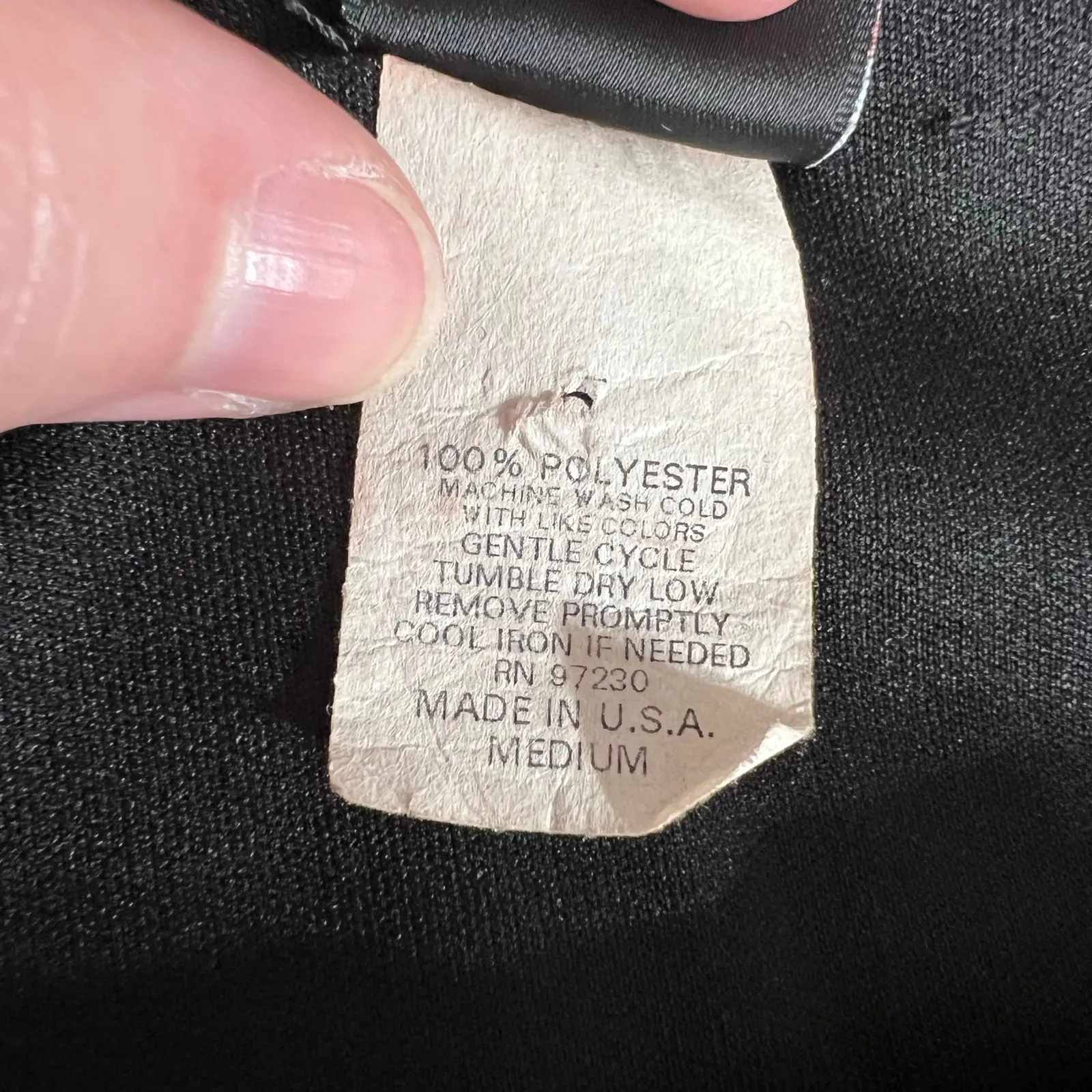 Studio Y Womens Y2K Midi Sheath Dress Beaded Spaghetti Straps LBD Black Medium - Image 10