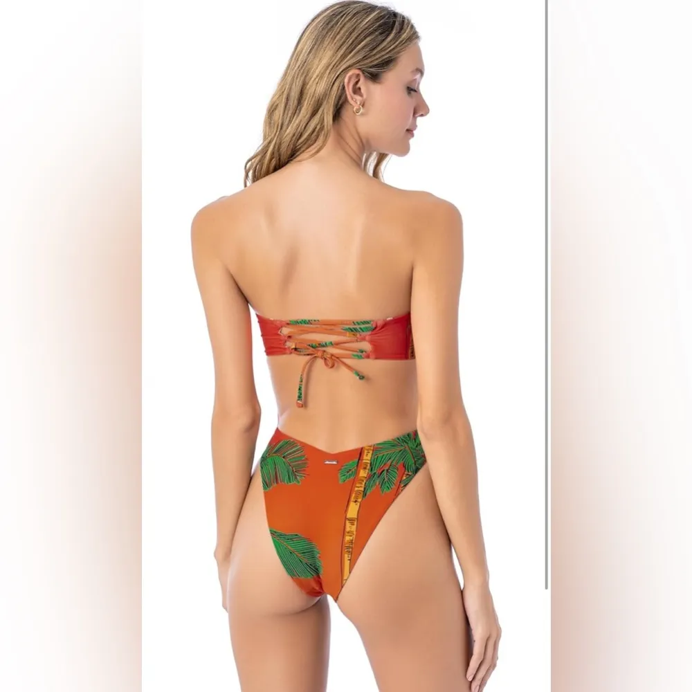 Maaji  Cali Sunset Soleil Bandeau One Piece, Size Medium, $179 - Image 7