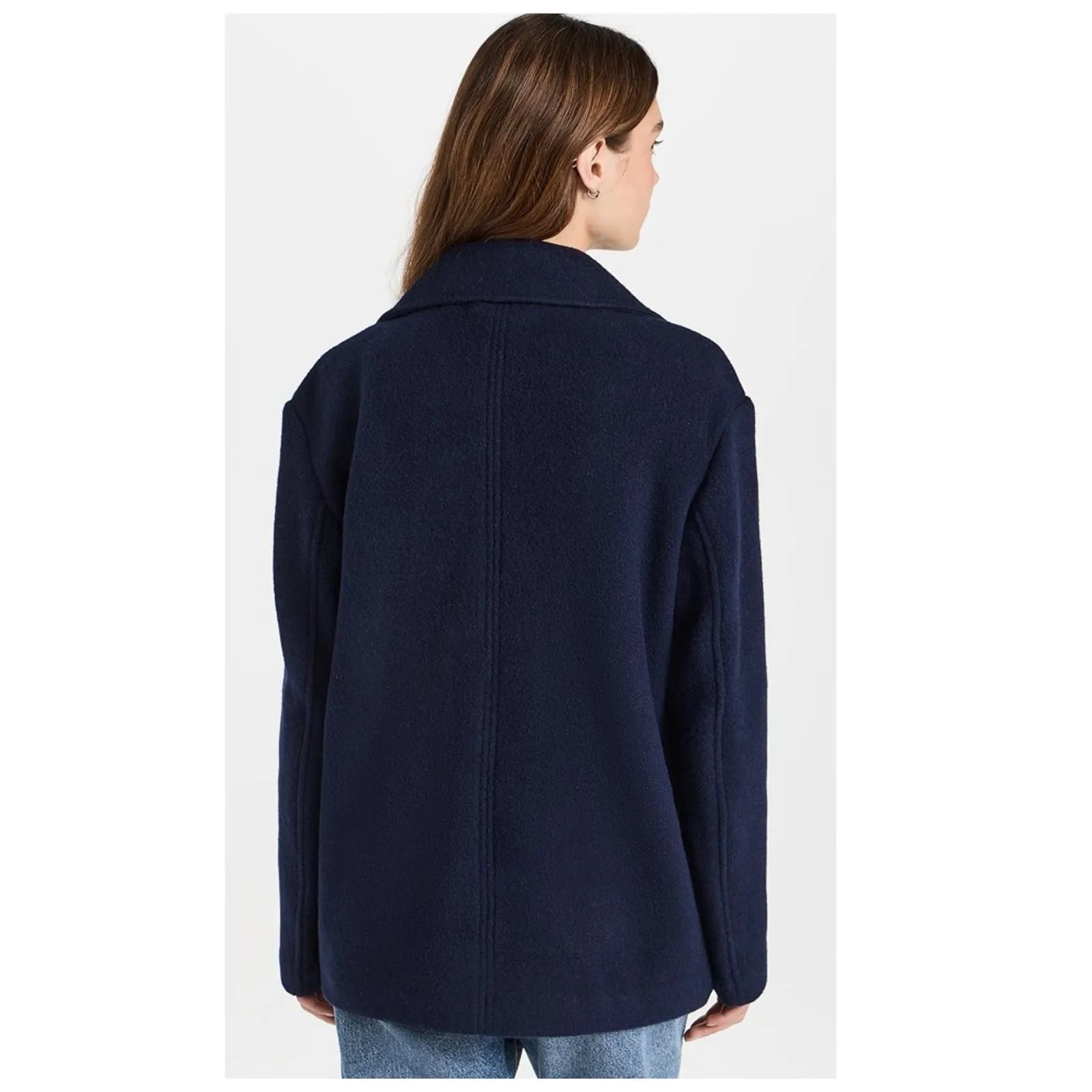 Faherty Atlantic Knit Peacoat in Navy Size XS - Image 2