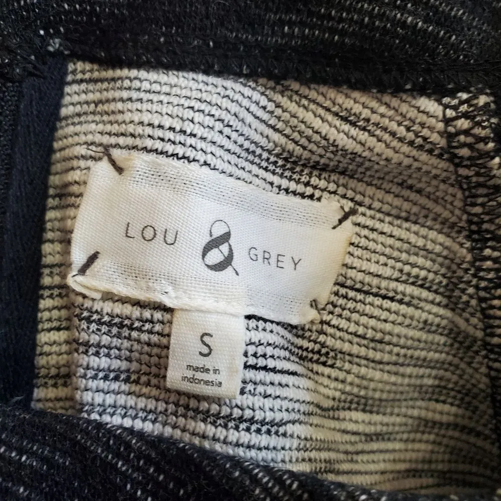 Lou & Grey Gray & Black Colorblock Dress (S) - Image 7