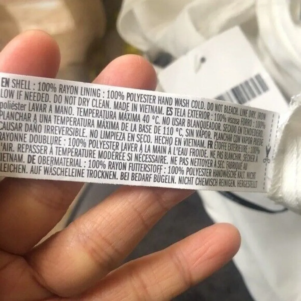 Forever 21 white jumpsuit S plunge deep neck wide avante garde wide leg new - Image 7