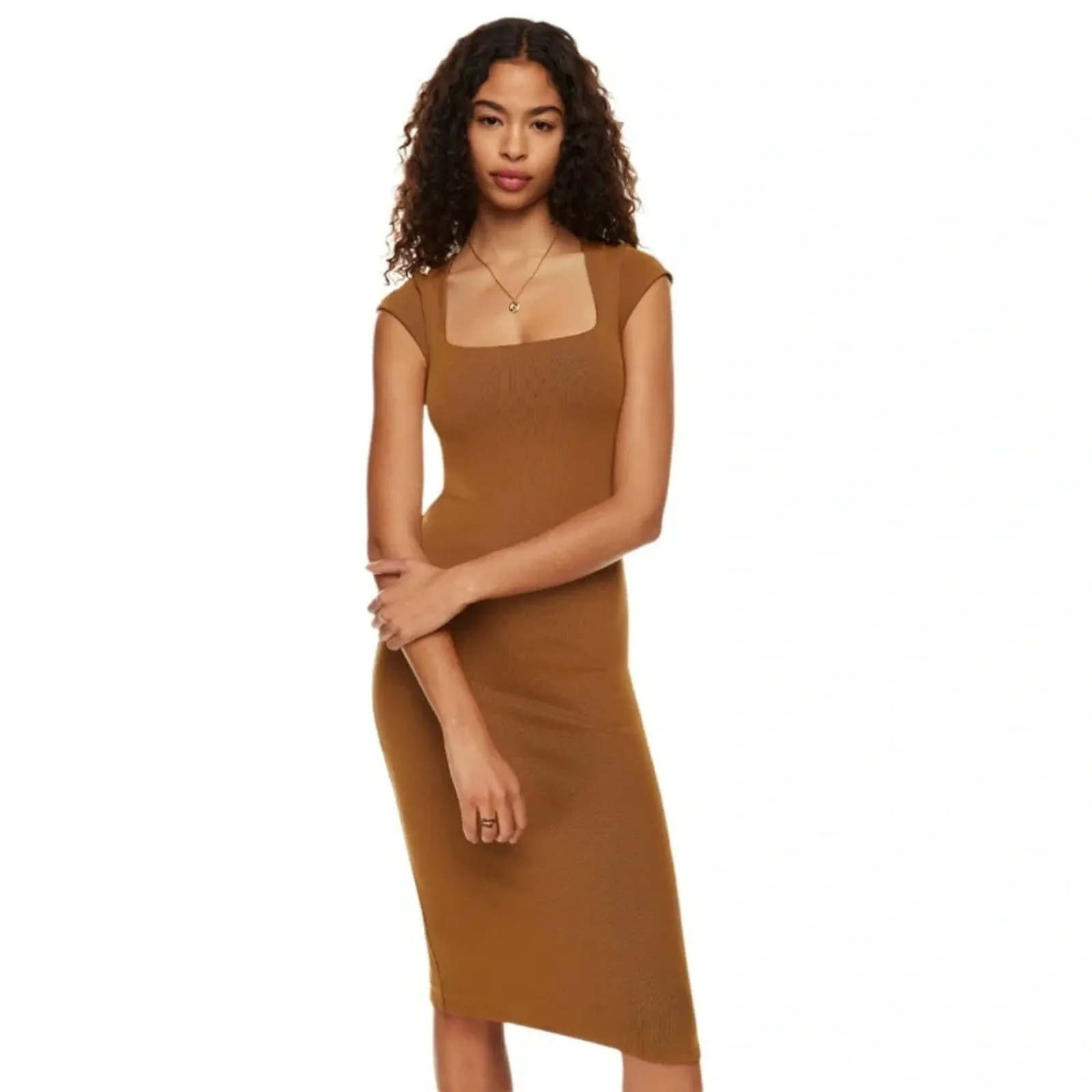 ARITZIA Wilfred Etiquette Dress Size Medium - Image 3