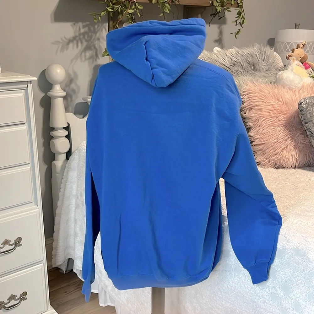 Blue Skating in the Park Hoodie Size XL - Image 5