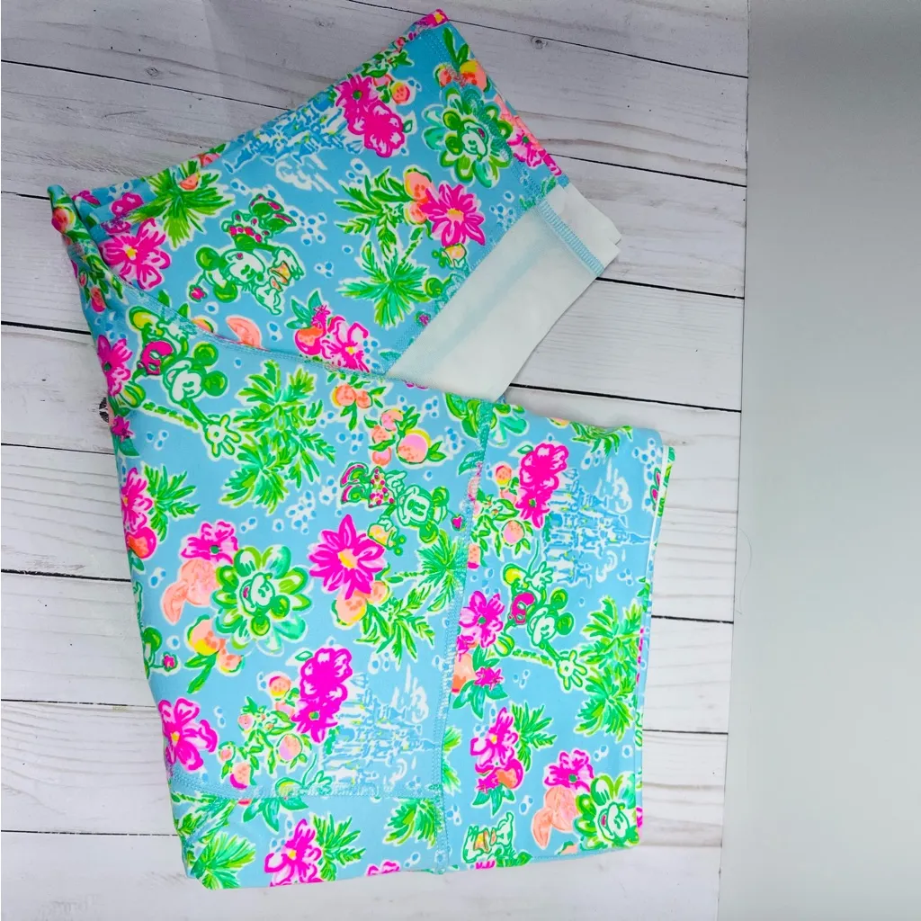 Lilly Pulitzer x Disney NWT Weekender Midi Leggings Lilly loves Disney Size XXL - Image 7