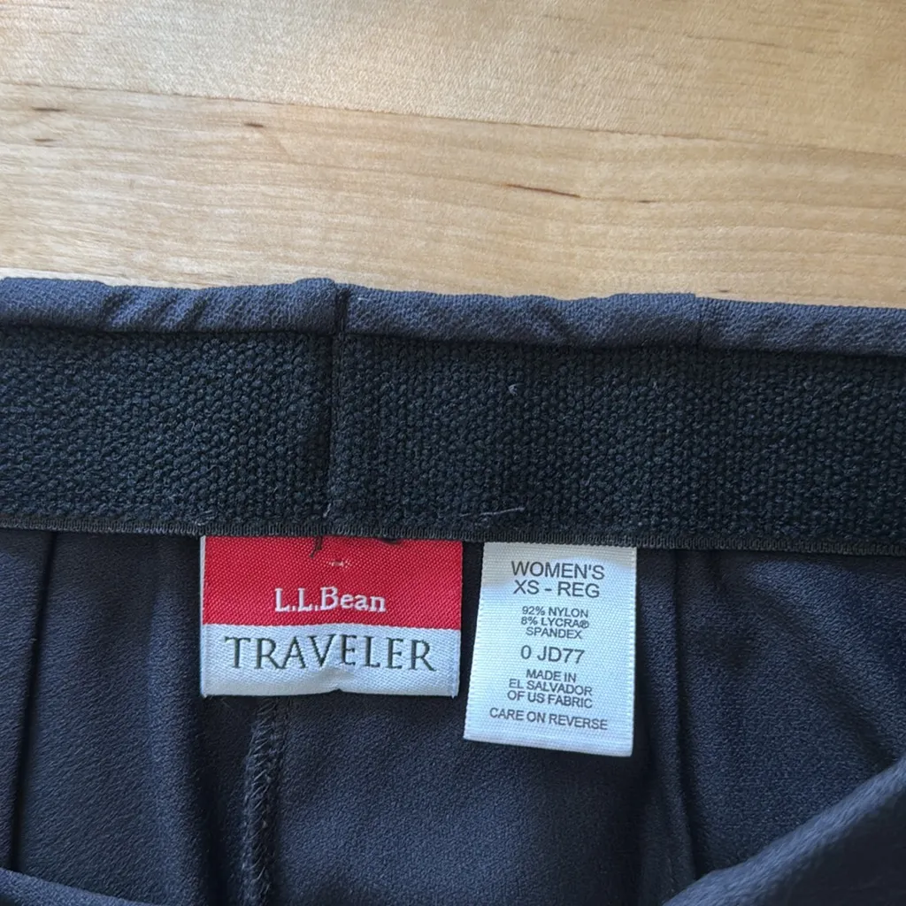 L.L. Bean Traveler High-Rise Knit Straight Leg Pant, XS - Image 6