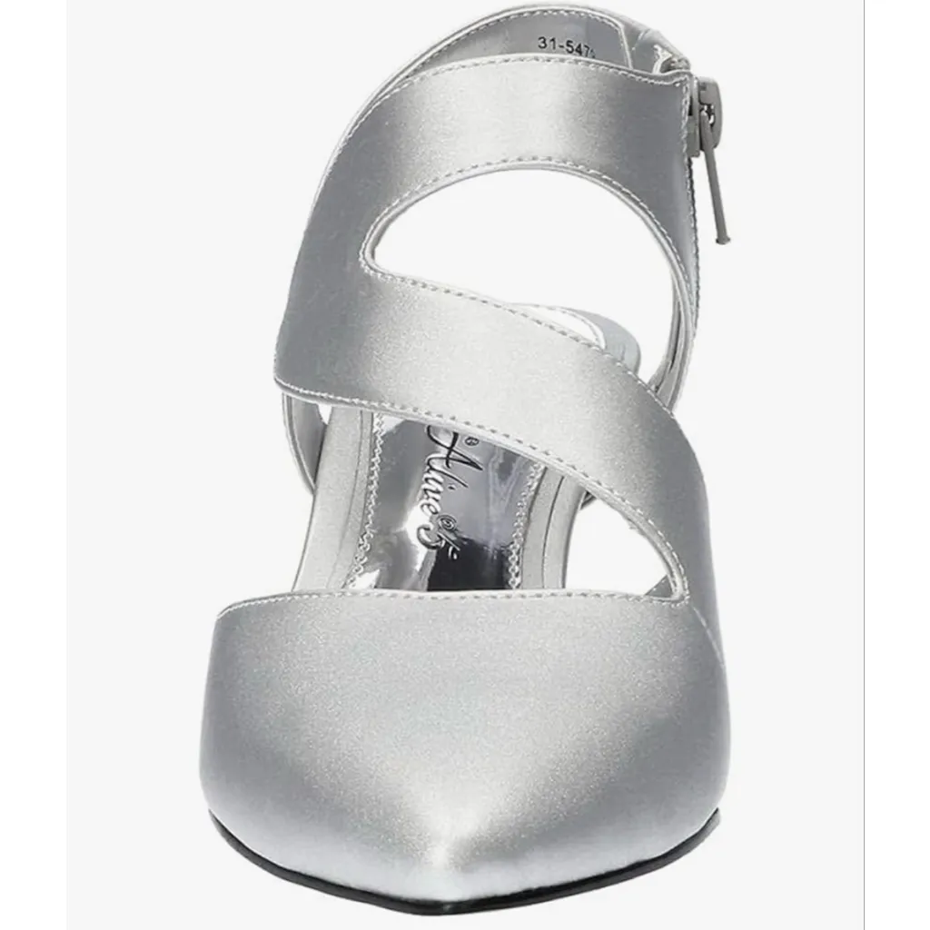 NEW Silver Easy Street Venue Dress Shoe 11W - Image 4