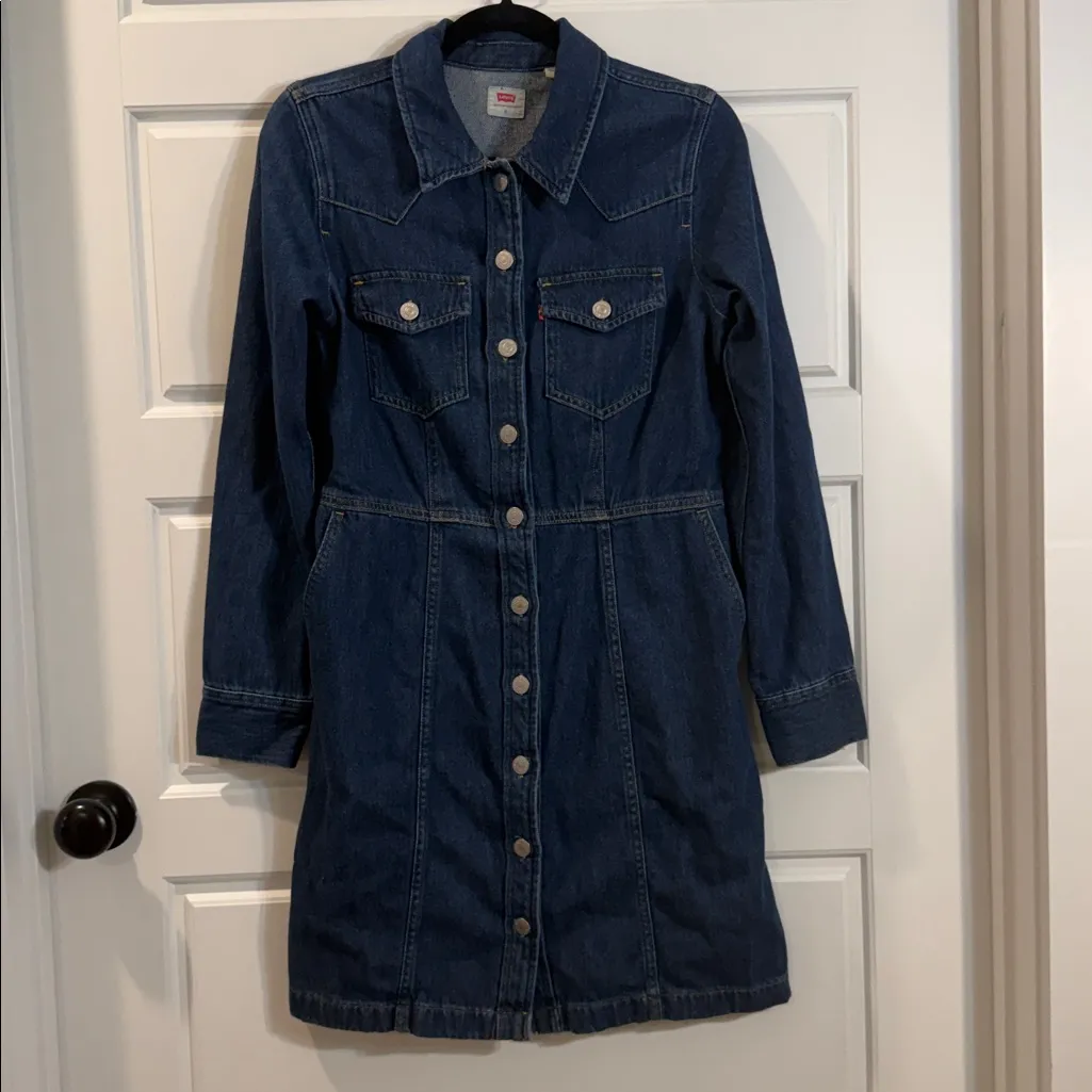 Levi’s Flynn Western dress small - Image 4