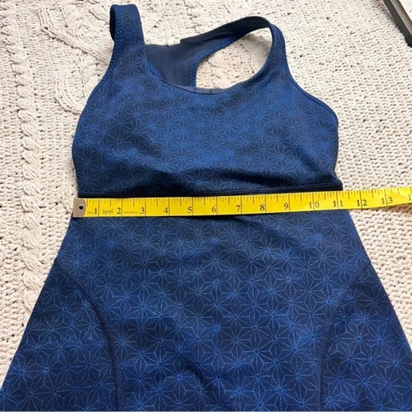 LULULEMON Power Up Tank lI Sashico Star Inkwell Rugged Blue Size 4‎ - Image 8