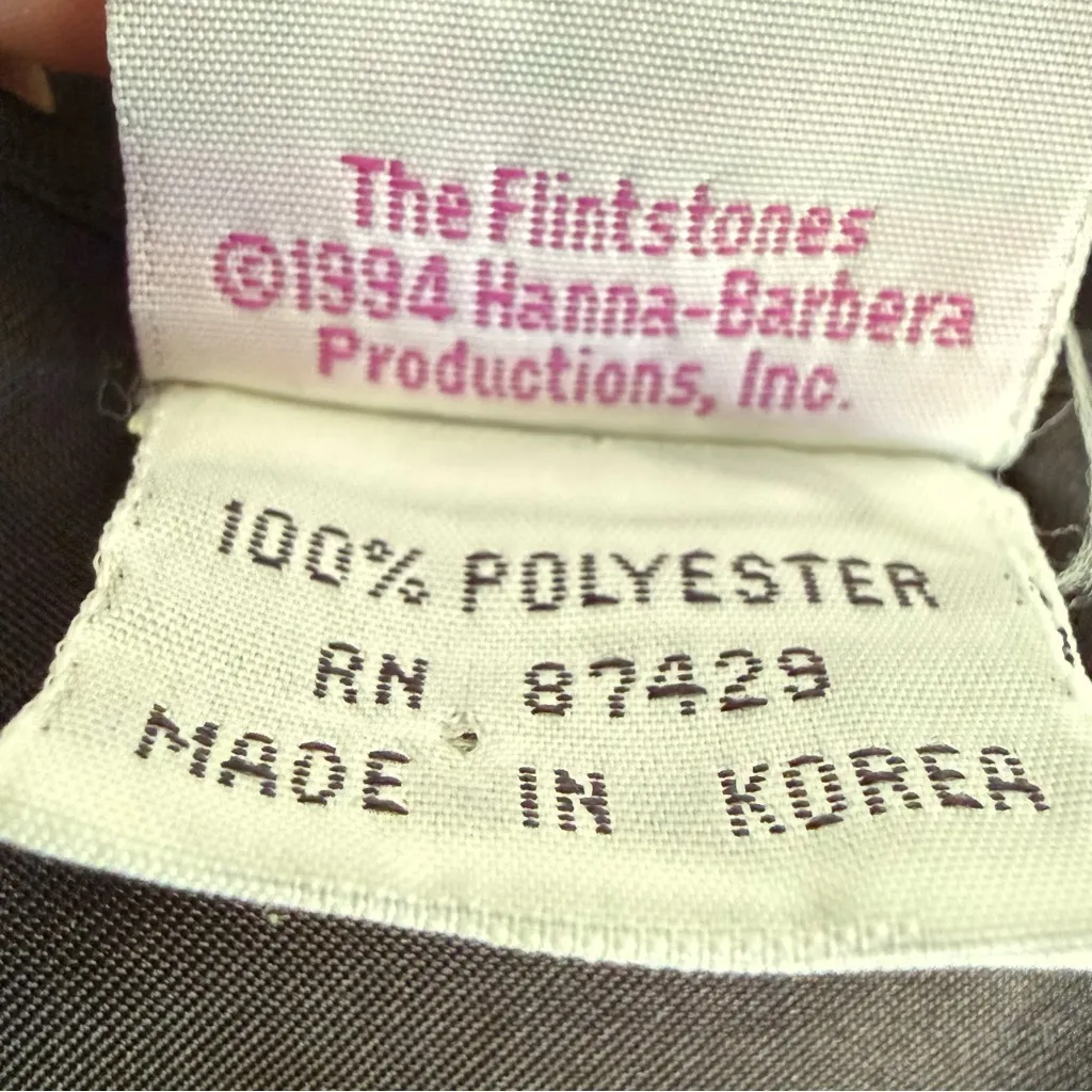 1994 The Flintstones Cartooncore Vest Hanna - Image 6