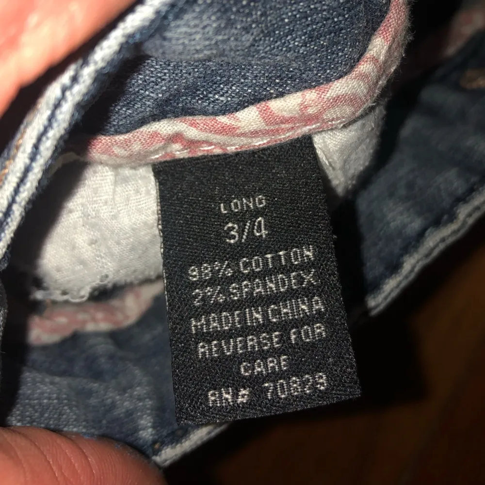 Rue21 Blue Flare Wide Leg Jeans with Vintage Wash - Image 3