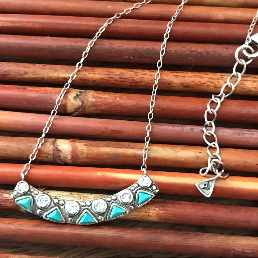 Silpada Sterling Silver Mini Bib Southwest Necklace - Image 2