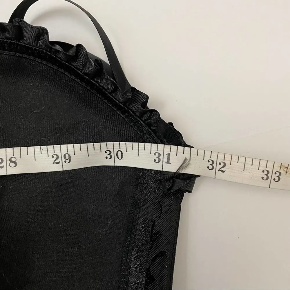 Black Corset Lingerie Strapless M Size M - Image 10