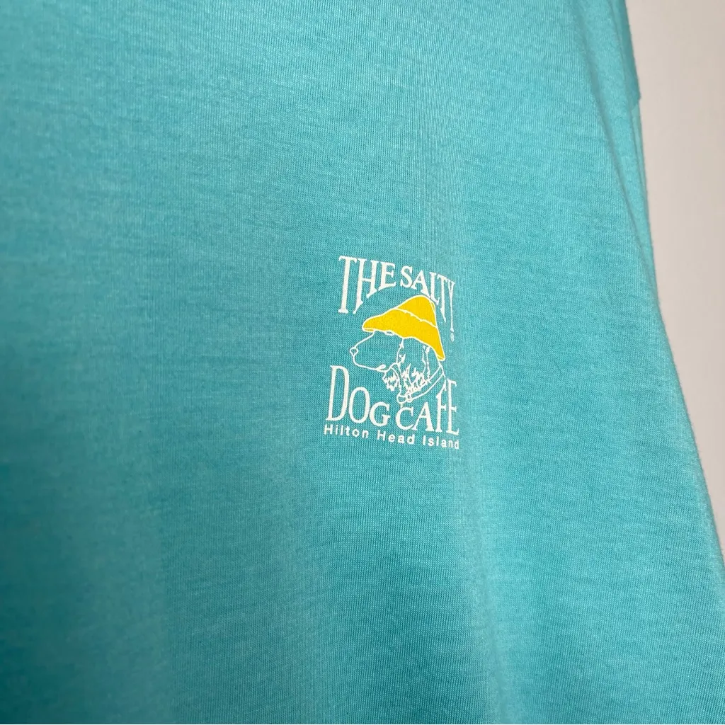 The Salty Dog Cafe Hilton Head Island Blue Long Sleeve Tee (X - Image 3