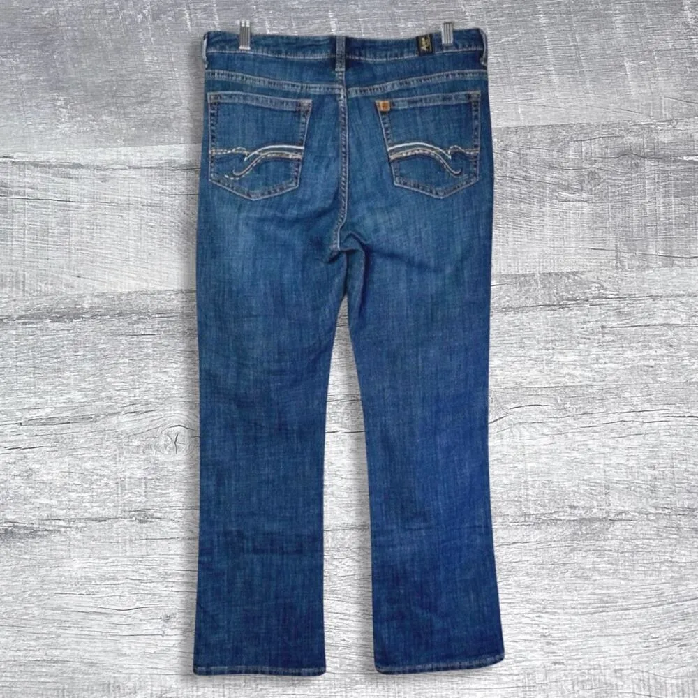 Wrangler Bootcut Jean 8 Short (31X28) Mid Rise Instantly Slimming Stretch - Image 5