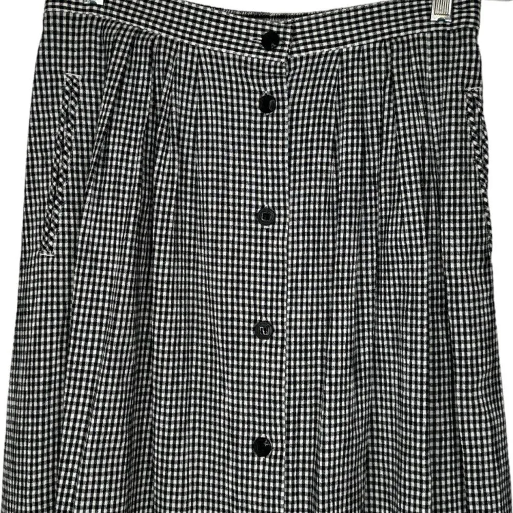 Vintage Napa Valley Skirt‎ Set Black Size M - Image 9