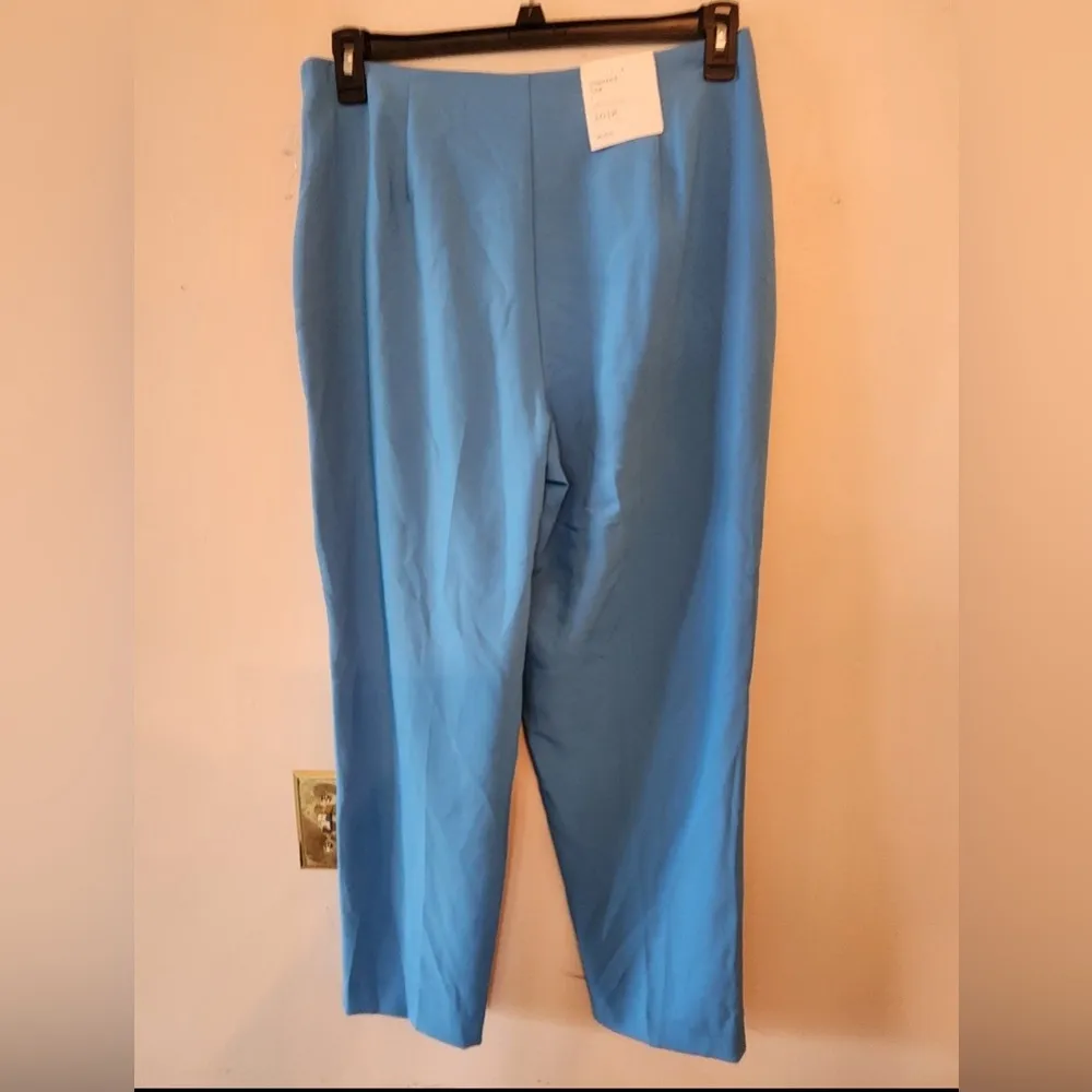 A new day blue highest rise tampered leg dress pants size 10 regular - Image 2