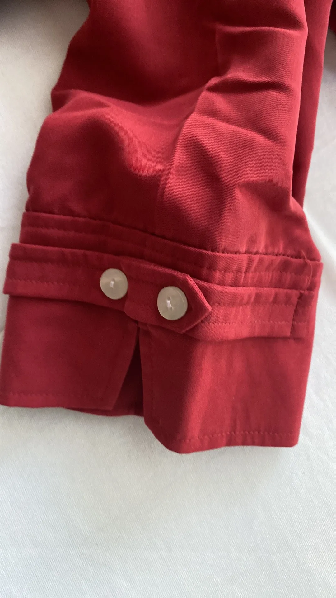 First Issue  button down front wrist length sleeves collared Sz LAR - Image 9