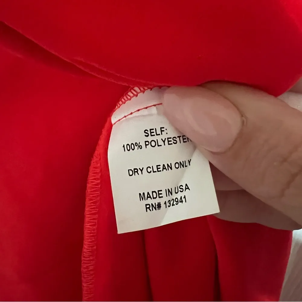 Amanda Uprichard Gilda Maxi Gown In Crimson Red - Image 11