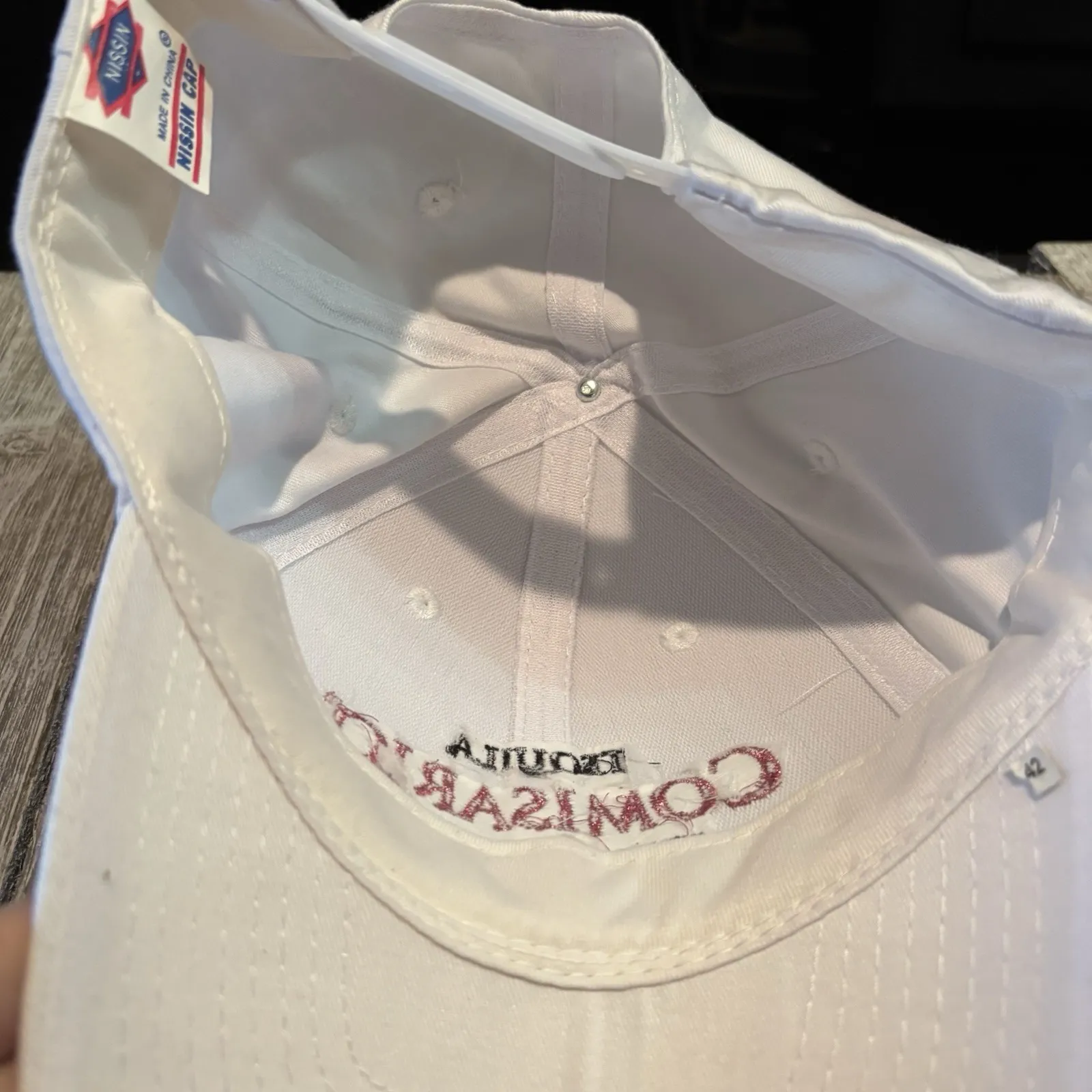 Adjustable White Tequila‎ Comisario Ultra Premium Vintage Women's SnapBack - Image 7