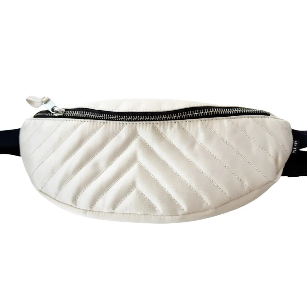 NEW Athleta Kinetic Shine Waistbag Fanny Pack Cream - Image 5