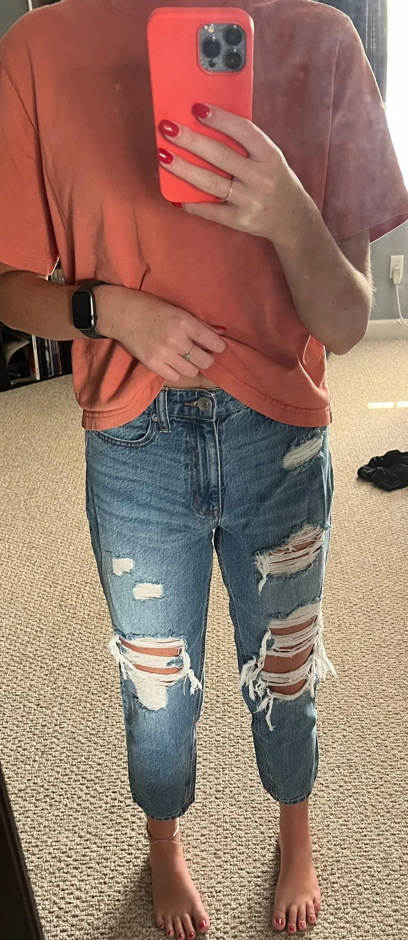 Ripped “Mom” Jeans - Image 5