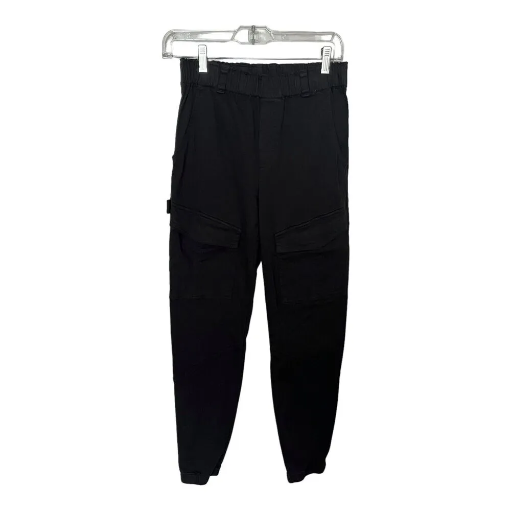 YOUNG FABULOUS & BROKE Black Halsey Cargo Pants Size XS - Image 2