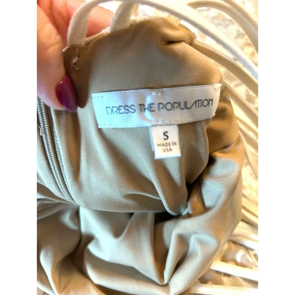 Dress the Population Gwen Lattice Dress - Size S - Image 4