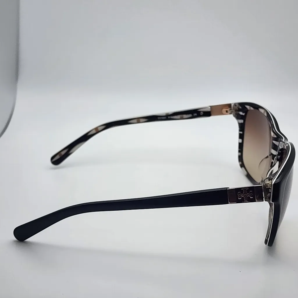 Tory Burch Black Sunglasses, Case, & Dust Bag - Image 8