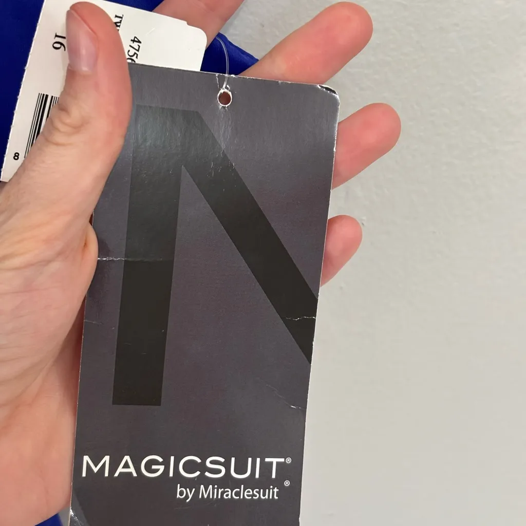 NWT MagicSuit by Miraclesuit Tara One Piece Swimsuit in Twilight Blue - Image 8