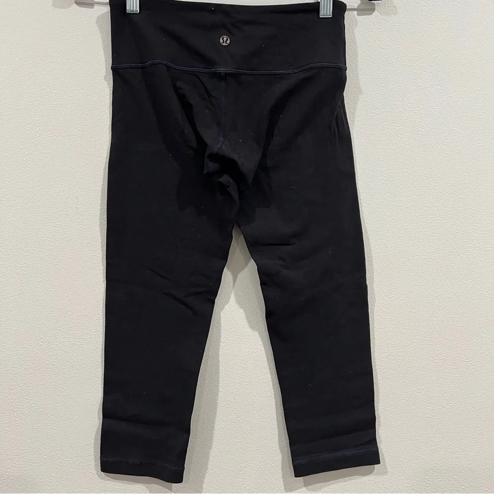 Lululemon Wunder Under Capris Black - Image 3