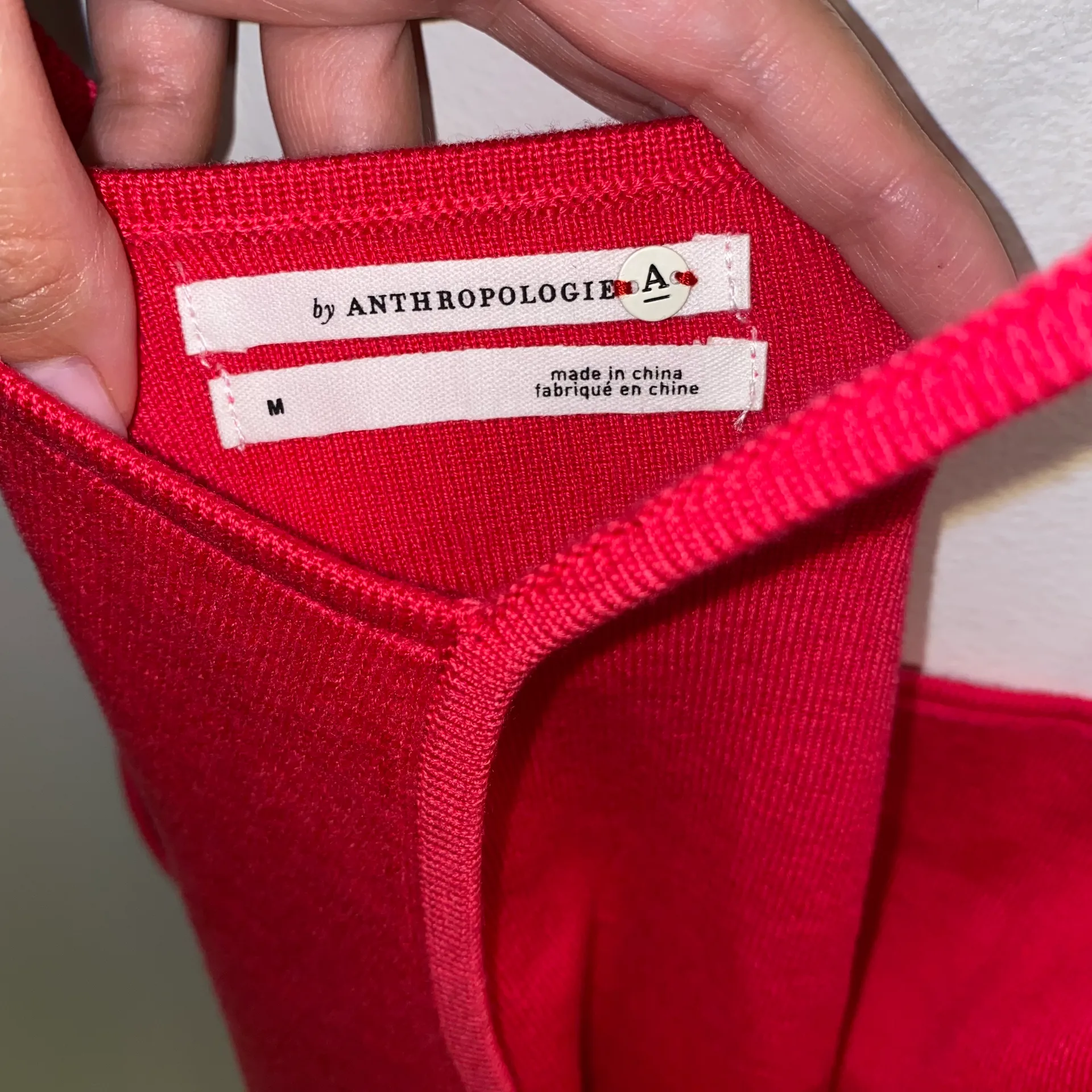 NWT $68  Raspberry Rashida Pullover Square Neck Sweater Tank M - Image 13