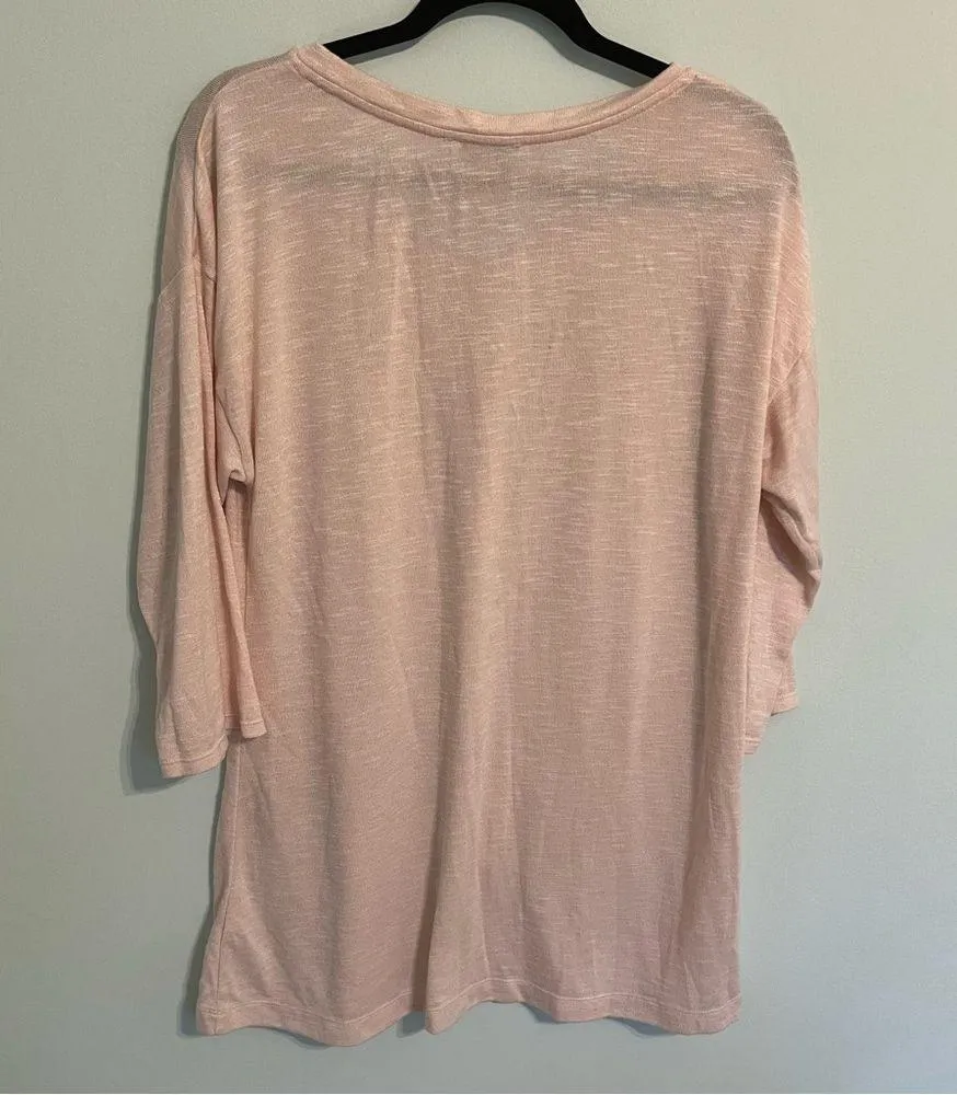 Koolaburra by UGG (size: Large) Pink-colored long-sleeved shirt/dress - Image 3