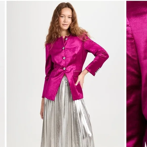 jewel button jacket. 2 - Image 2