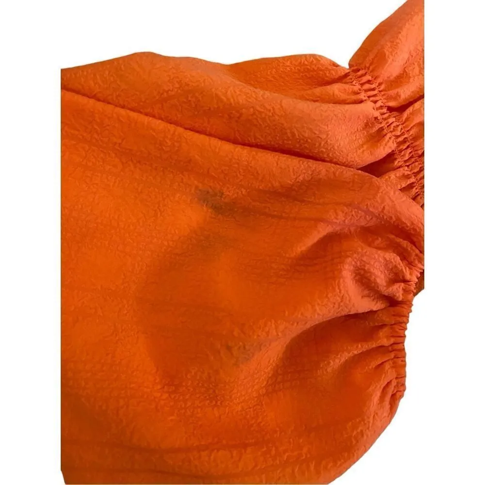 Flawed Divided by H&M Crop Top Cut Out Sexy Cropped Blouse Beach Coastal Summer - Image 7